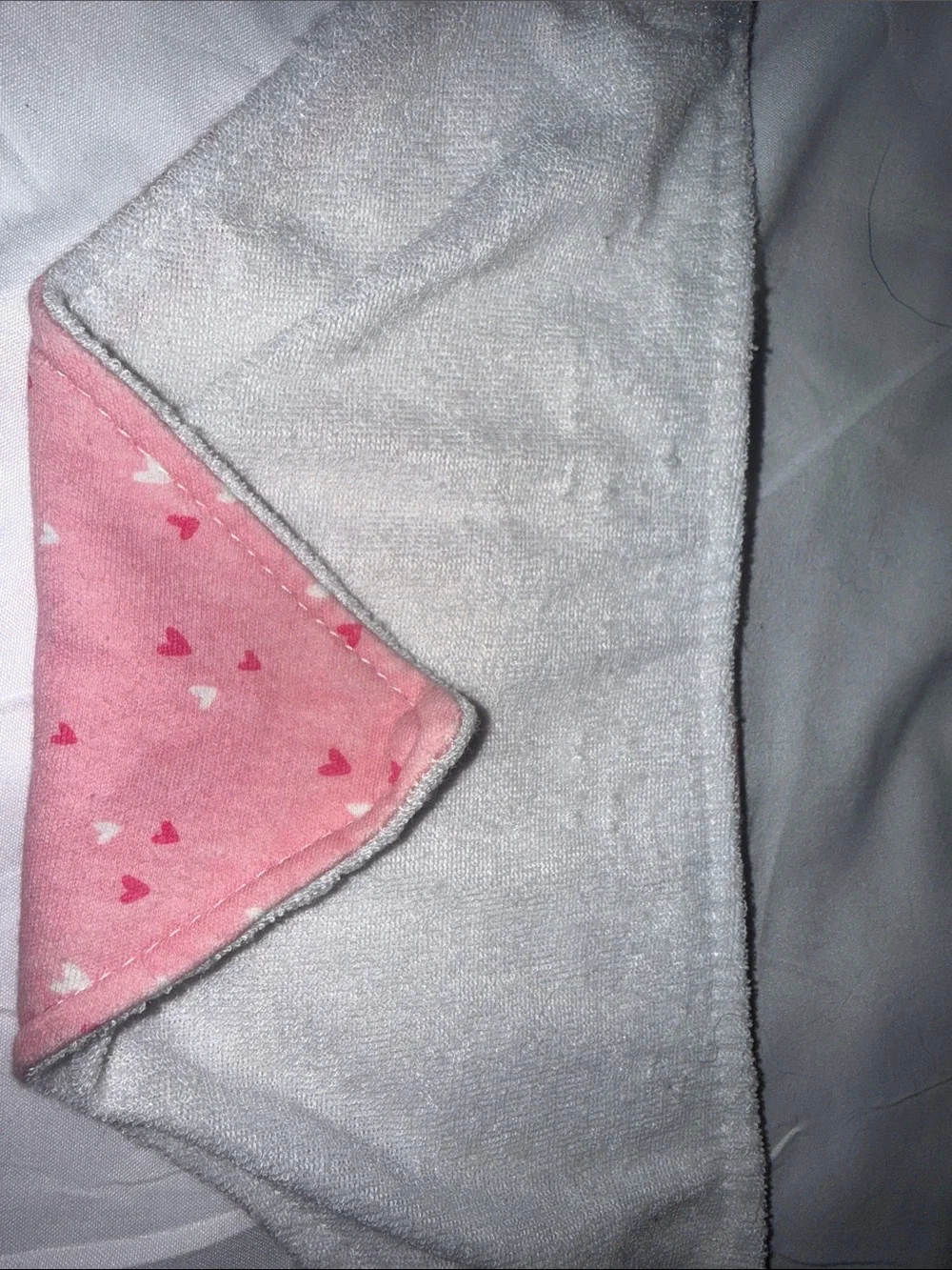 Kids 3-Pack Bandana Bibs - Pink, Multicolor Hearts, Yellow Rainbows